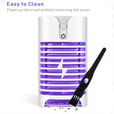 Electric Mosquito Lamp Anti Fly Moth Bug Insect Trap Lamp No Radiation Pest Kill EU/US/UK Plug